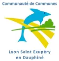 Logo communauté de communes lyon saint exupéry en dauphiné
